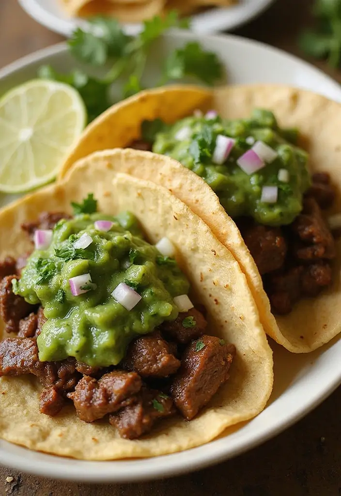 26 Steak Taco Recipes That Bring the Heat - 24. Steak Tacos with Green Salsa