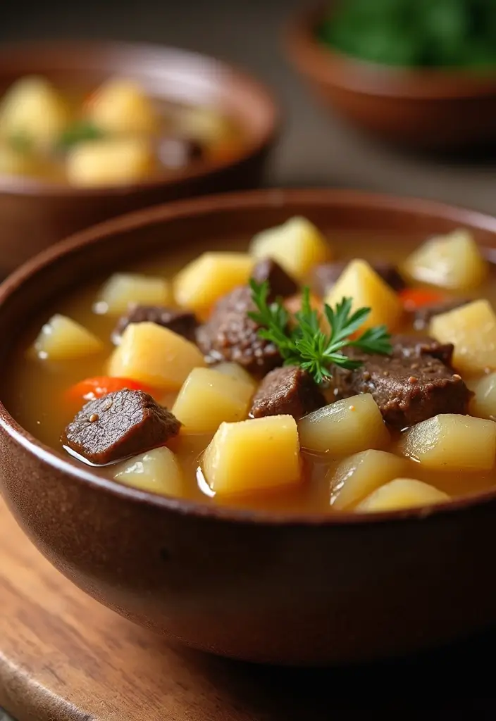 27 Beef Soup Recipes That Warm the Soul - 11. Beef and Potato Soup