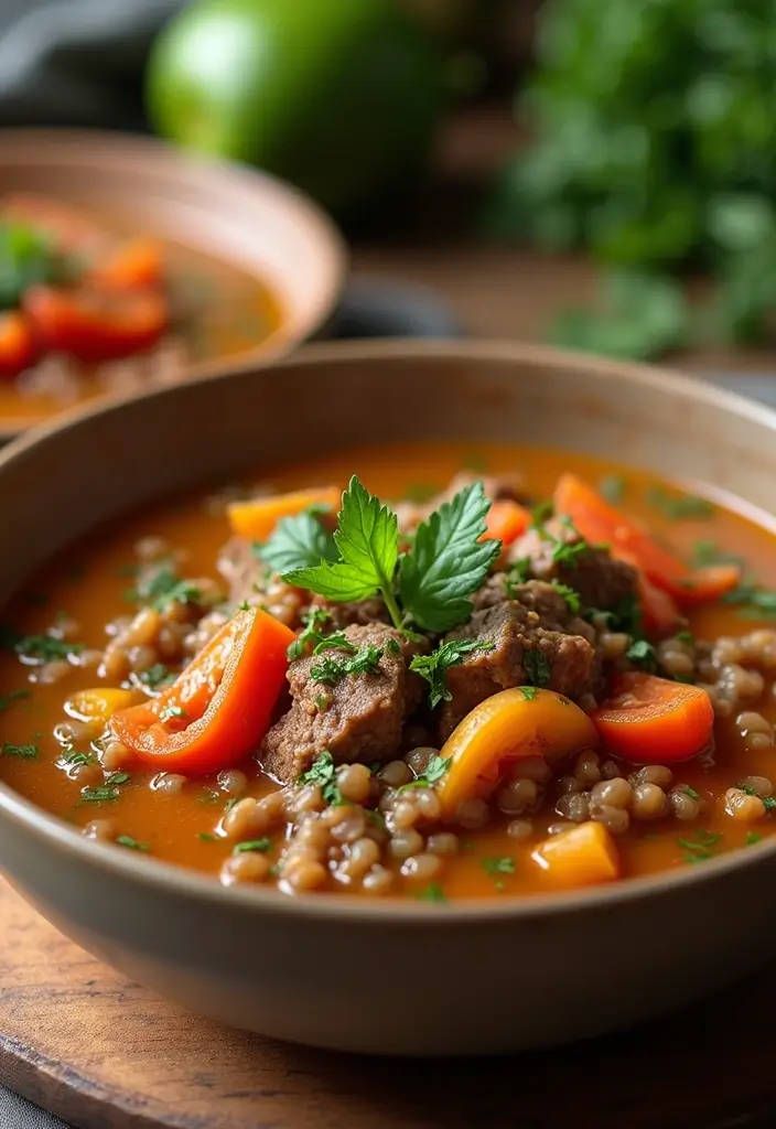 27 Beef Soup Recipes That Warm the Soul - 17. Beef and Lentil Soup