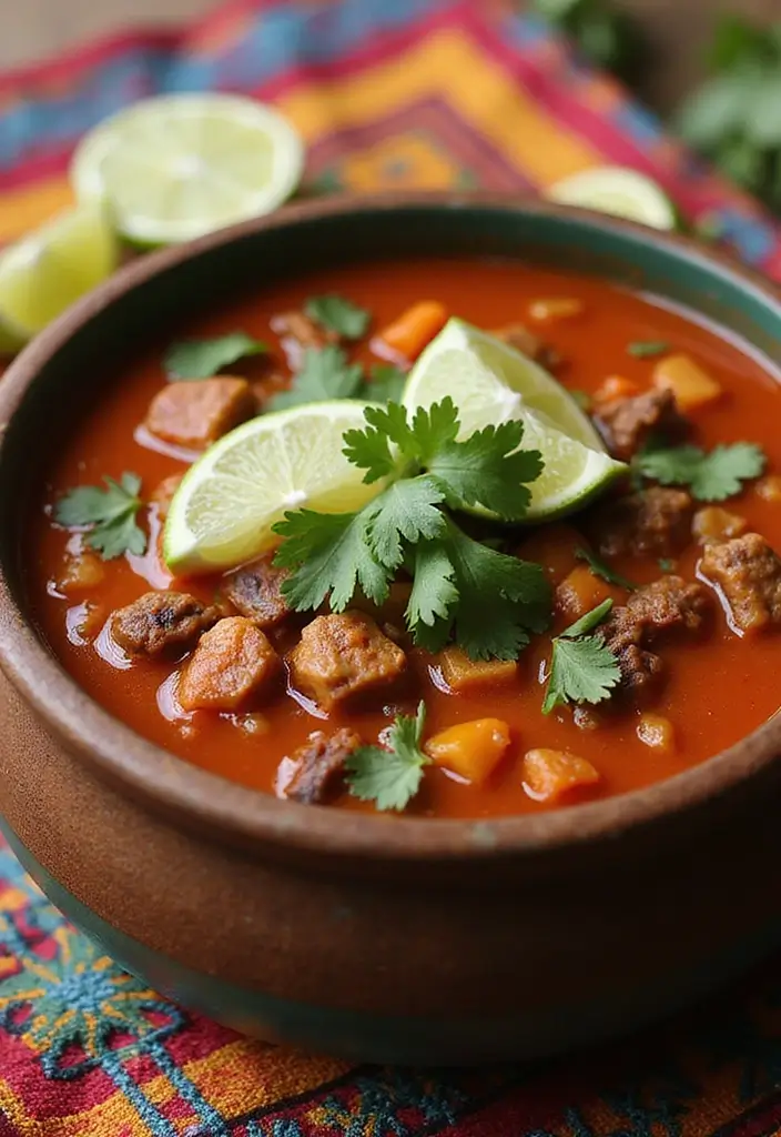 27 Beef Soup Recipes That Warm the Soul - 2. Spicy Mexican Beef Soup