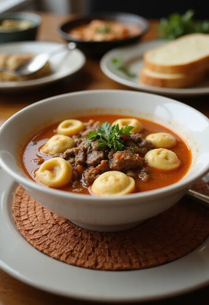 27 Beef Soup Recipes That Warm the Soul - 25. Beef Tortellini Soup