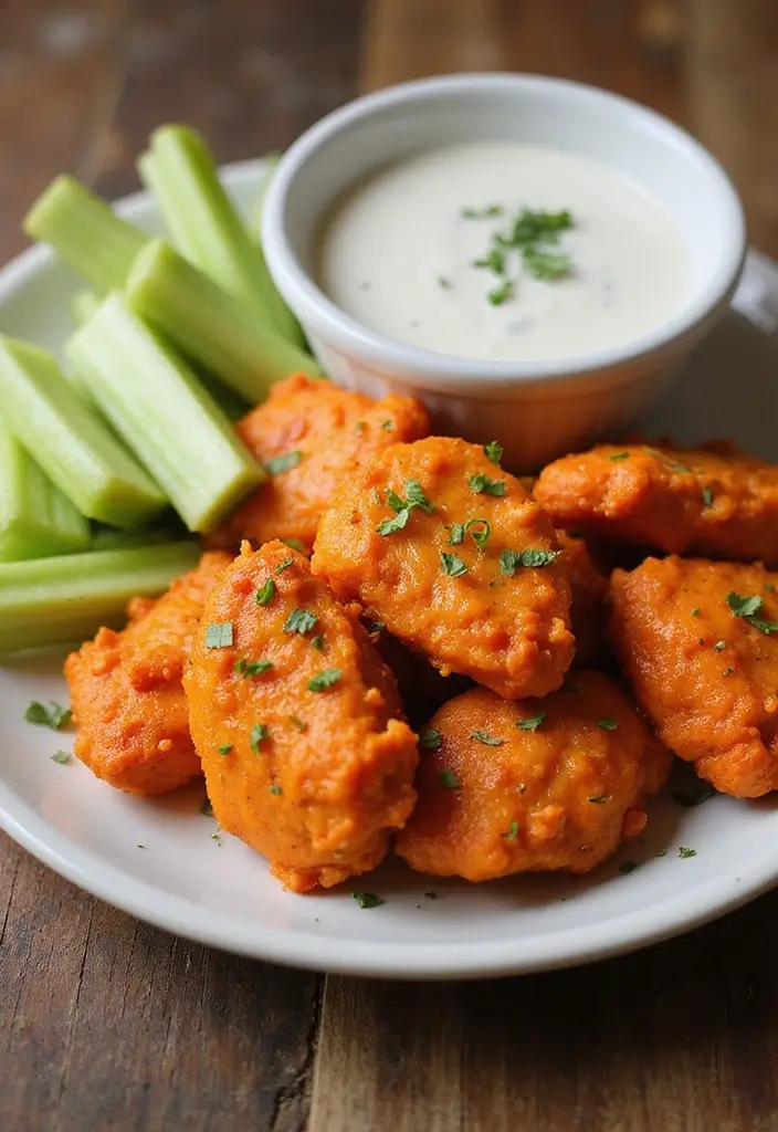 27 Chicken Appetizer Recipes That Disappear Fast - 1. Spicy Buffalo Chicken Bites