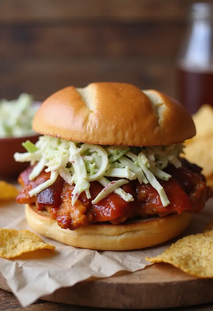 27 Chicken Sandwich Recipes That Beat Takeout - 3. BBQ Chicken Sandwich