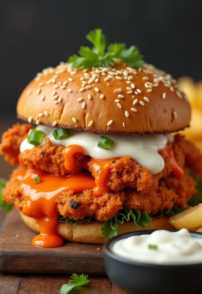 27 Chicken Sandwich Recipes That Beat Takeout - 6. Buffalo Chicken Sandwich