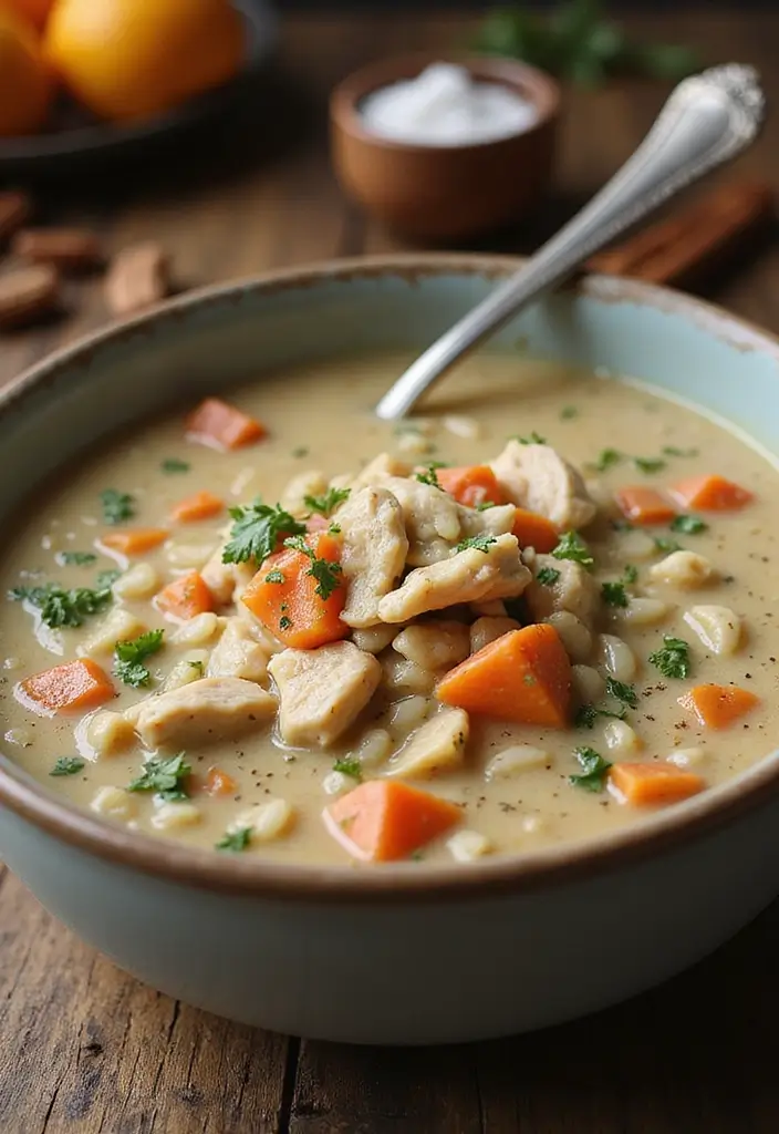 27 Chicken Soup Recipes That Heal and Comfort - 5. Creamy Chicken and Wild Rice Soup