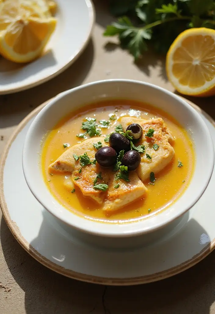 27 Chicken Soup Recipes That Heal and Comfort - 6. Mediterranean Chicken Lemon Soup