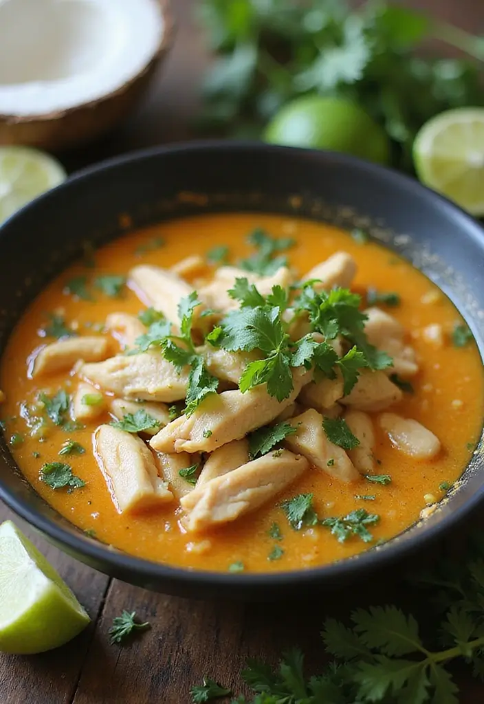 27 Chicken Soup Recipes That Heal and Comfort - 8. Coconut Chicken Soup with Lemongrass