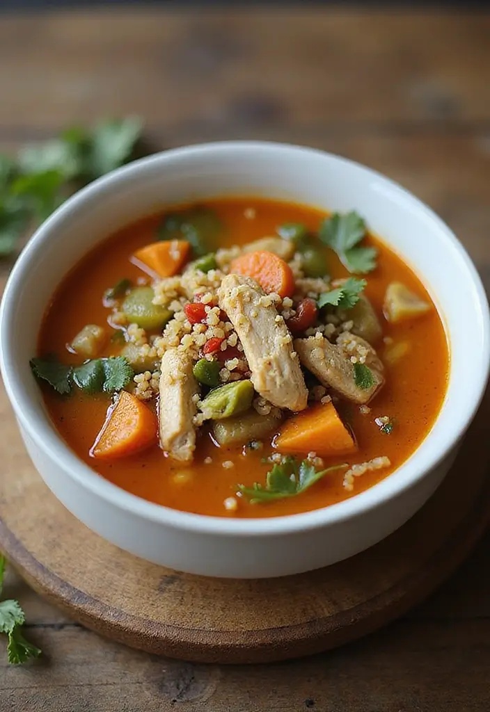 27 Chicken Soup Recipes That Heal and Comfort - 9. Chicken and Quinoa Soup
