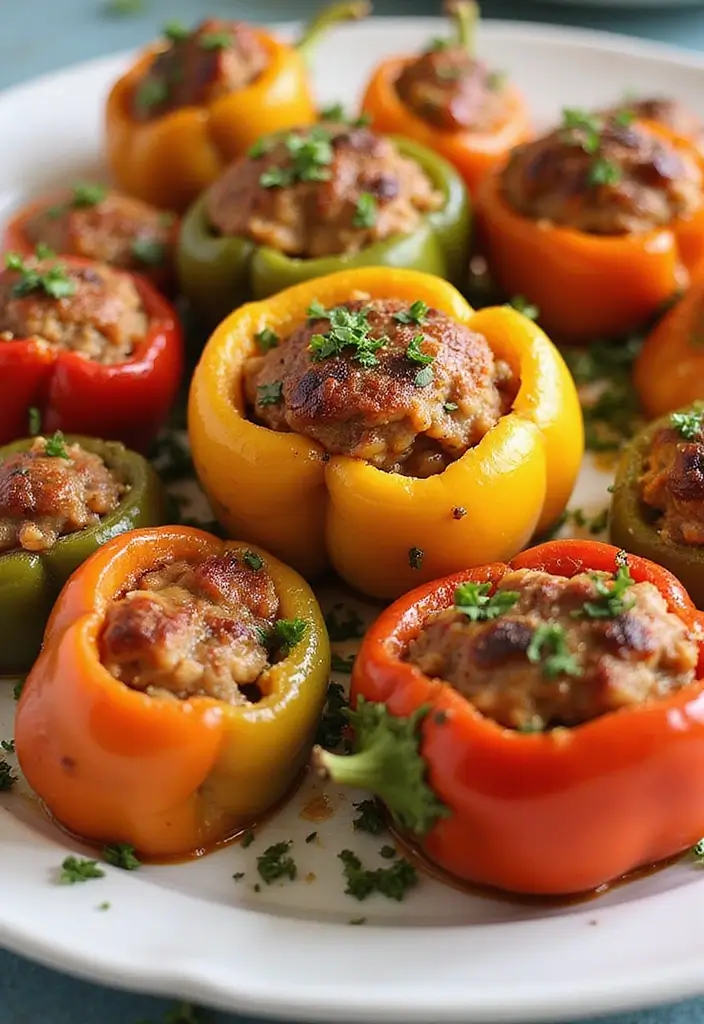 27 Crispy Pork Belly Recipes You’ll Crave Again - 26. Pork Belly Stuffed Peppers