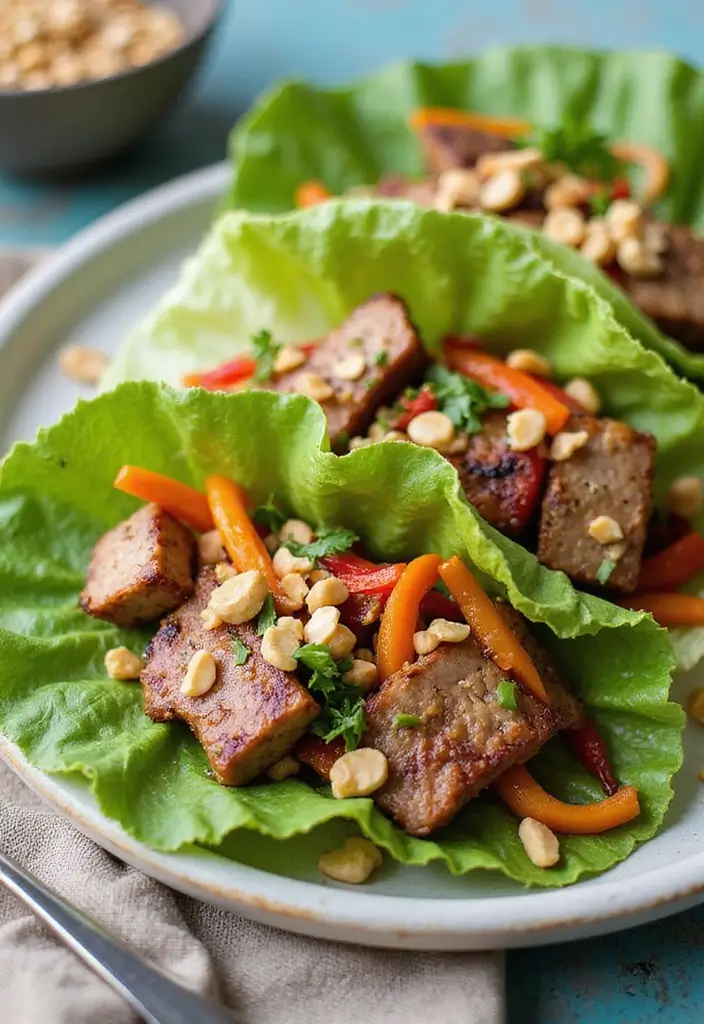 27 Crispy Pork Belly Recipes You’ll Crave Again - 9. Pork Belly Lettuce Wraps