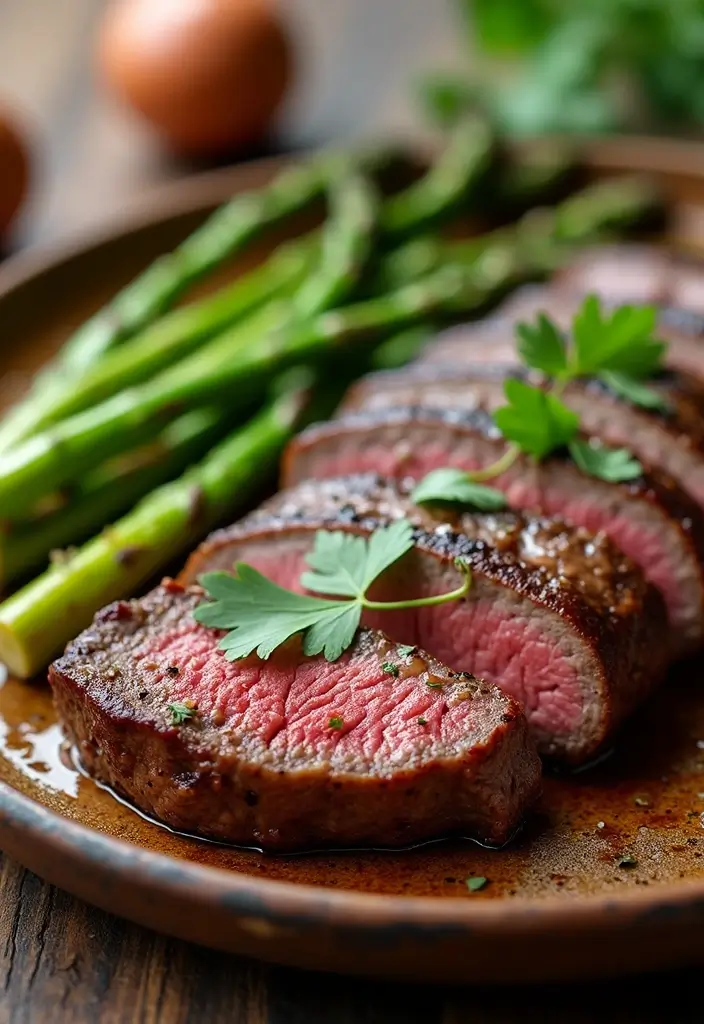 27 Garlic Butter Steak Recipes Everyone Will Love - 2. Garlic Butter Flank Steak