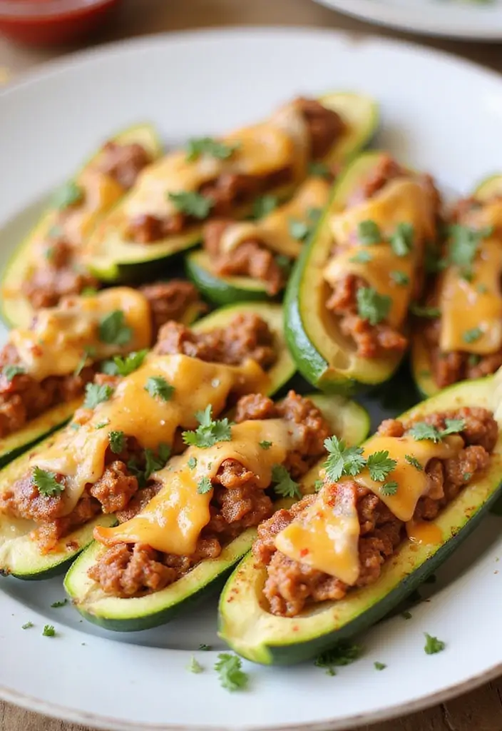 27 Grilled Beef Recipes for Summer BBQ Lovers - 24. Grilled Beef and Zucchini Boats