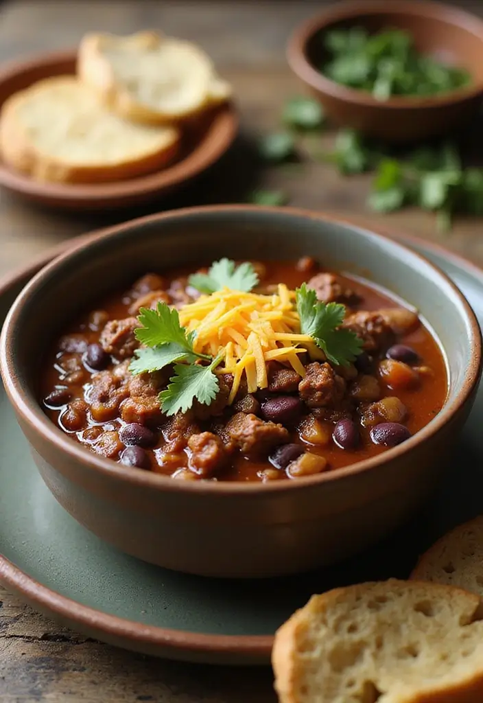 27 Grilled Beef Recipes for Summer BBQ Lovers - 27. Beef and Black Bean Chili