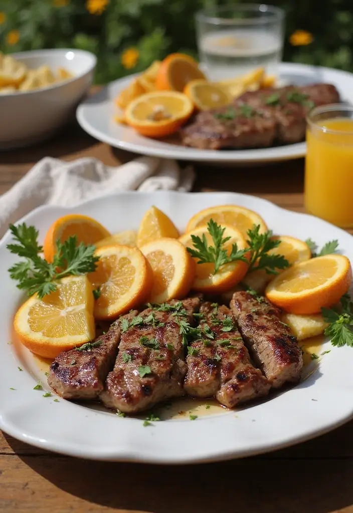 27 Grilled Beef Recipes for Summer BBQ Lovers - 9. Citrus Grilled Beef Flatiron Steak