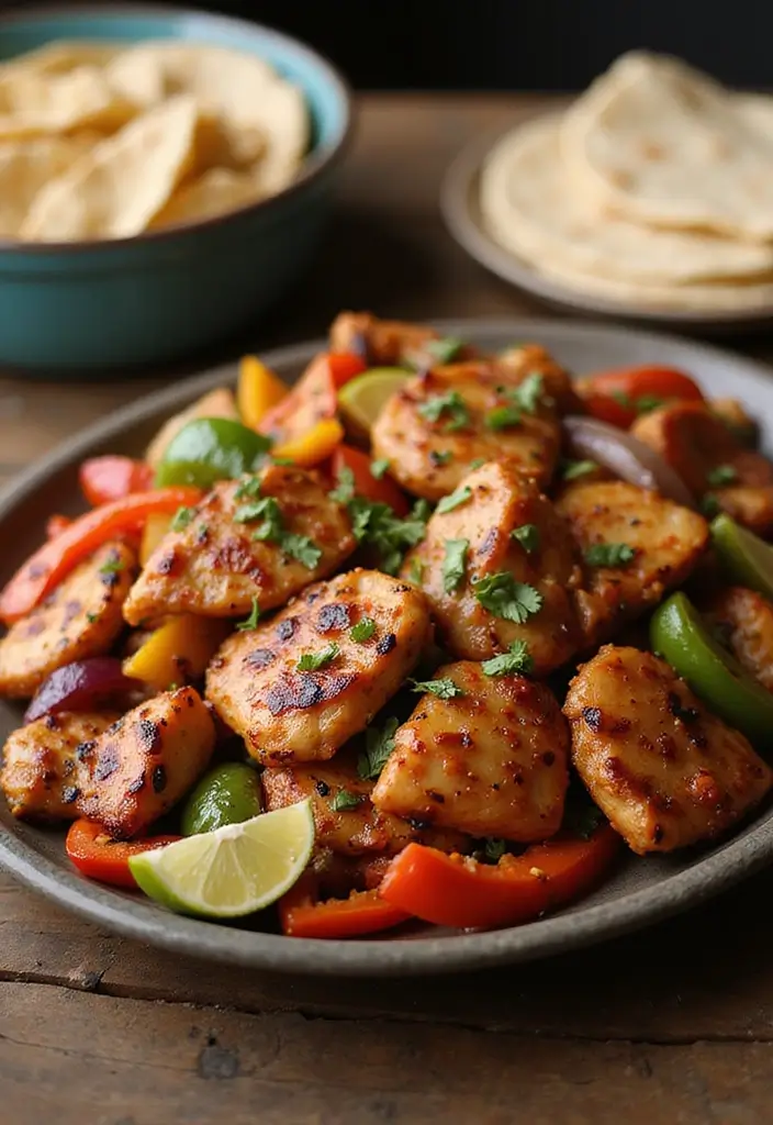 27 Grilled Meat Recipes for BBQ Lovers - 25. Grilled Chicken Fajitas