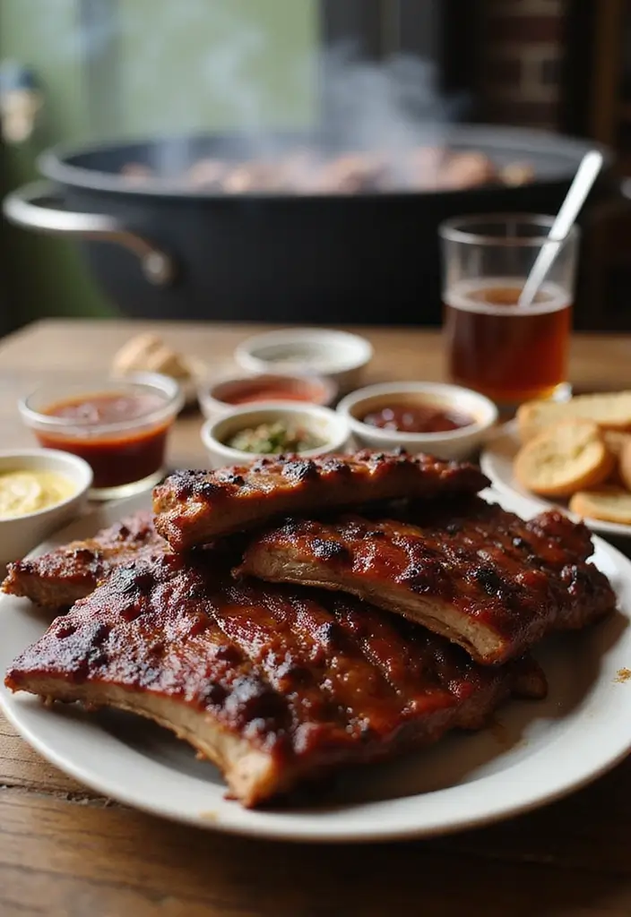 27 Grilled Meat Recipes for BBQ Lovers - 6. Sweet and Smoky BBQ Beef Ribs