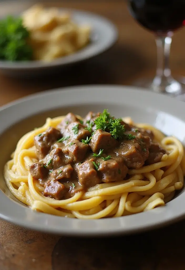 27 Ground Beef Recipes That Are Easy and Delicious - 11. Beef Stroganoff
