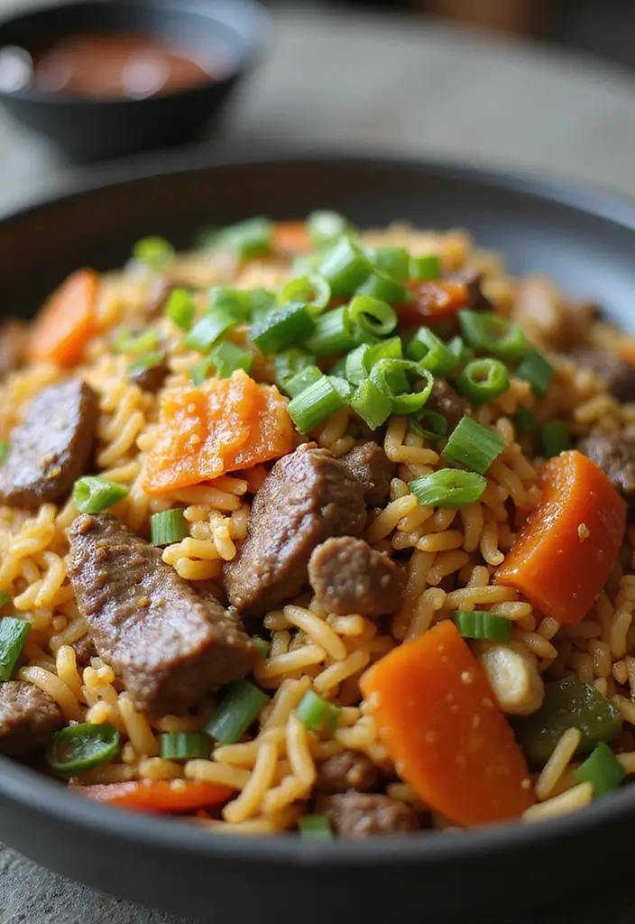 27 Ground Beef Recipes That Are Easy and Delicious - 17. Beef Fried Rice