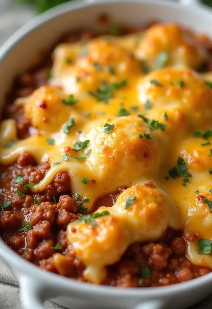 27 Ground Beef Recipes That Are Easy and Delicious - 18. Ground Beef and Cauliflower Bake
