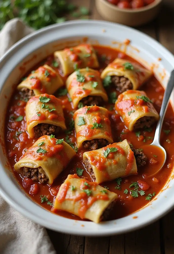 27 Ground Beef Recipes That Are Easy and Delicious - 27. Ground Beef Cabbage Rolls