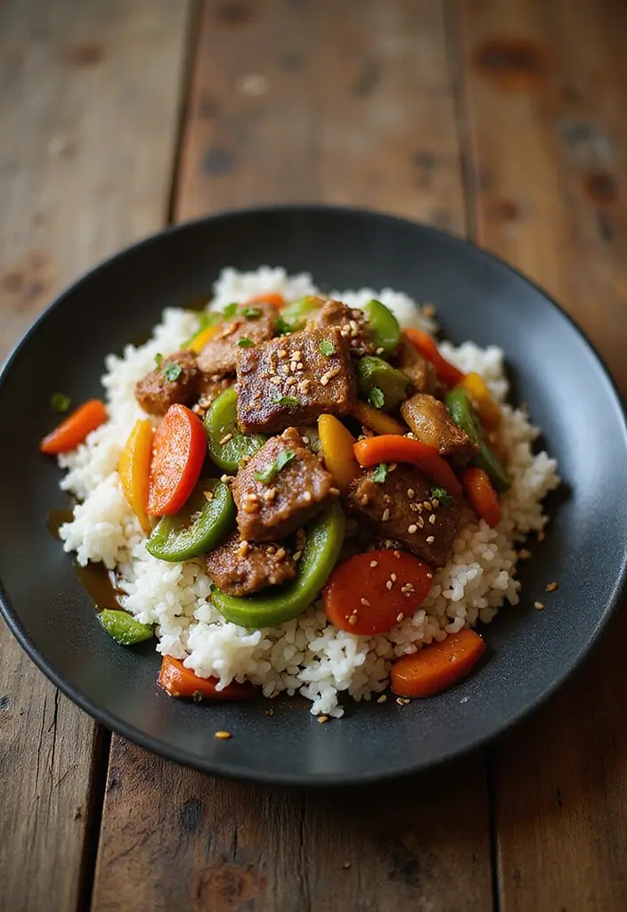 27 Ground Meat Recipes for Creative Home Cooks - 1. Savory Beef and Vegetable Stir-Fry