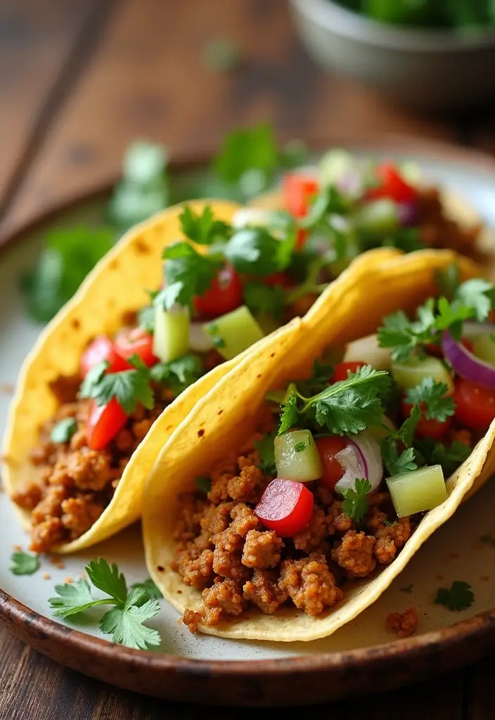 27 Ground Meat Recipes for Creative Home Cooks - 14. Ground Chicken Tacos