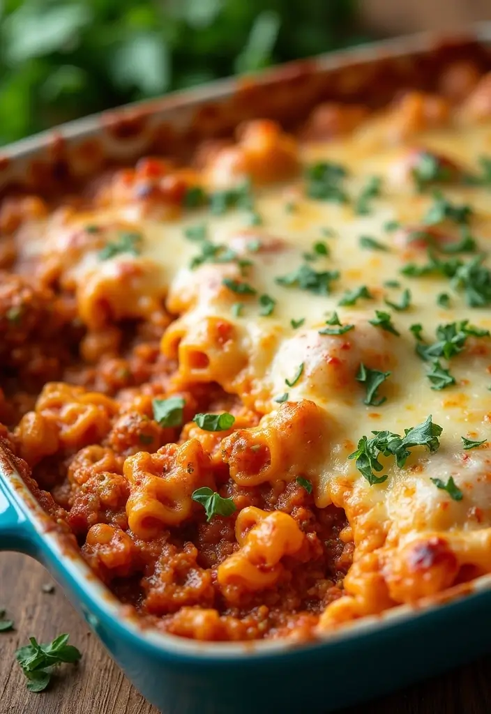 27 Ground Meat Recipes for Creative Home Cooks - 16. Ground Meat and Veggie Pasta Bake