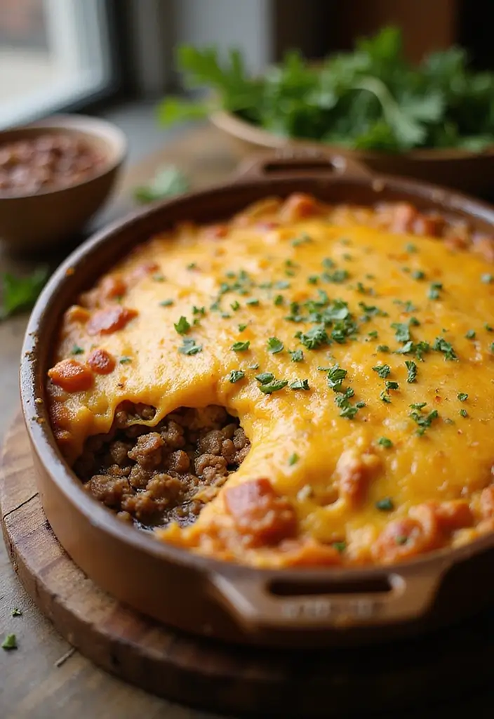 27 Ground Meat Recipes for Creative Home Cooks - 2. Cheesy Ground Beef Casserole