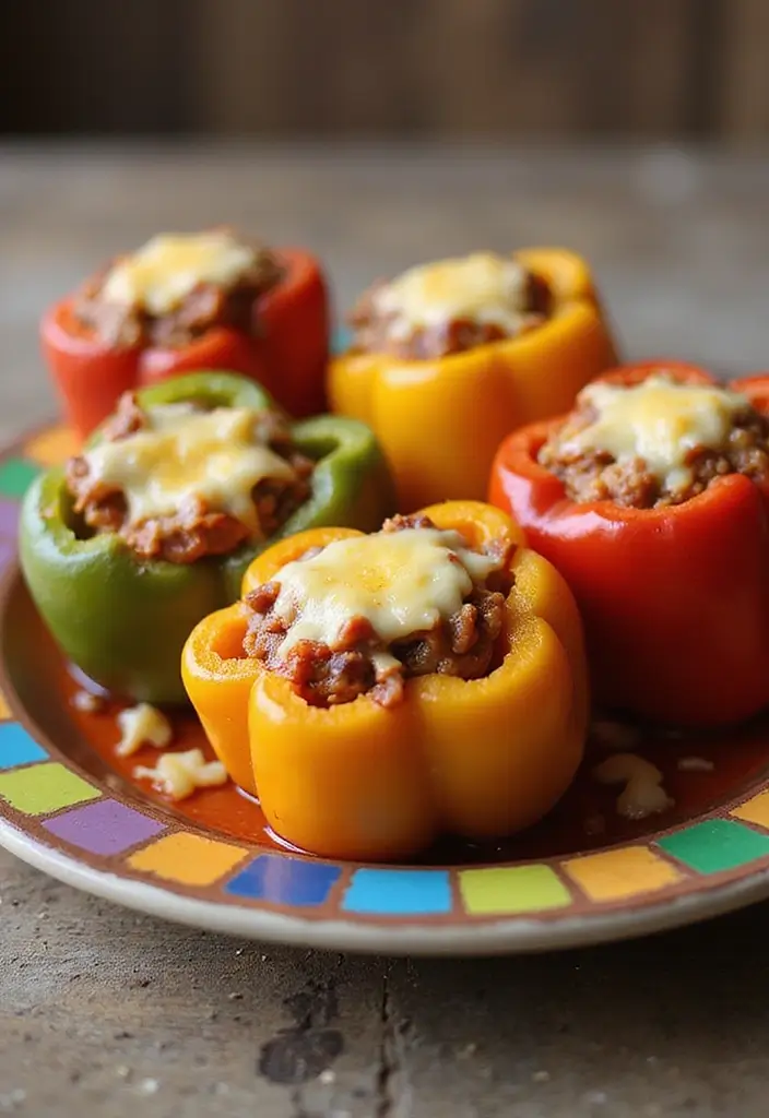27 Ground Meat Recipes for Creative Home Cooks - 5. Ground Beef Stuffed Bell Peppers