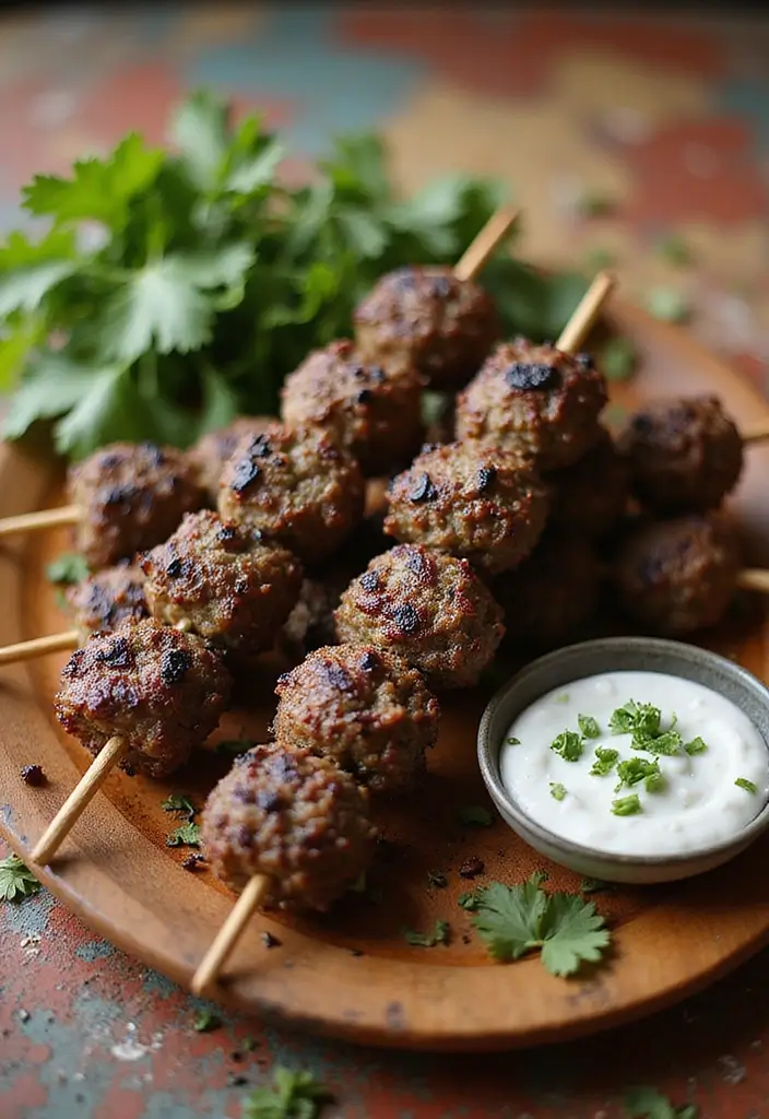 27 Ground Meat Recipes for Creative Home Cooks - 8. Ground Lamb Kofta Kebabs