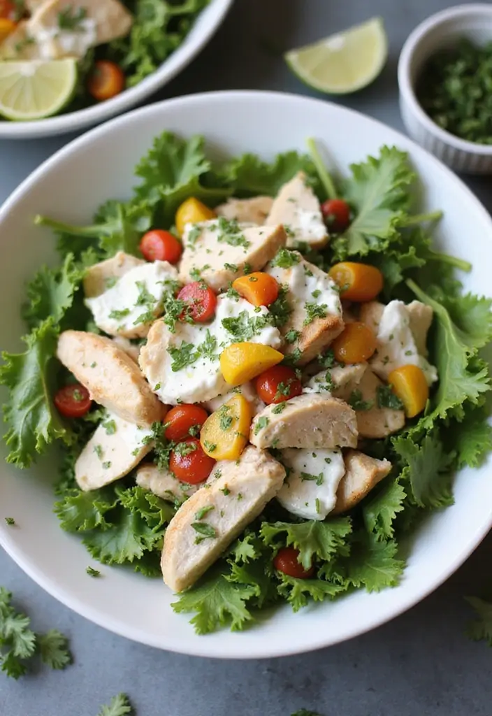 27 Healthy Meat Recipes Packed with Protein - 8. Greek Yogurt Chicken Salad