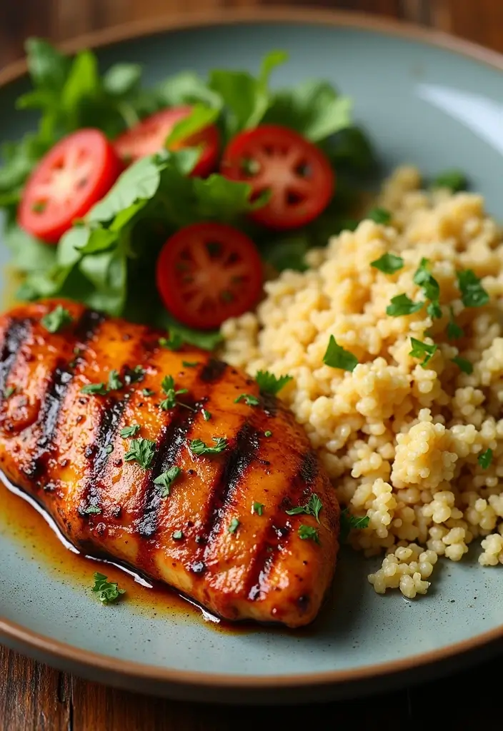 27 Mediterranean Meat Recipes Full of Fresh Flavors - 16. Spicy Grilled Chicken with Chermoula