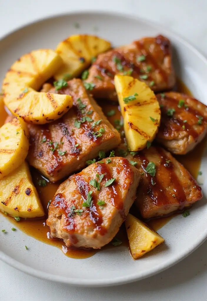 27 Pork Marinade Recipes for Perfect Seasoning - 13. Pineapple Teriyaki Marinade