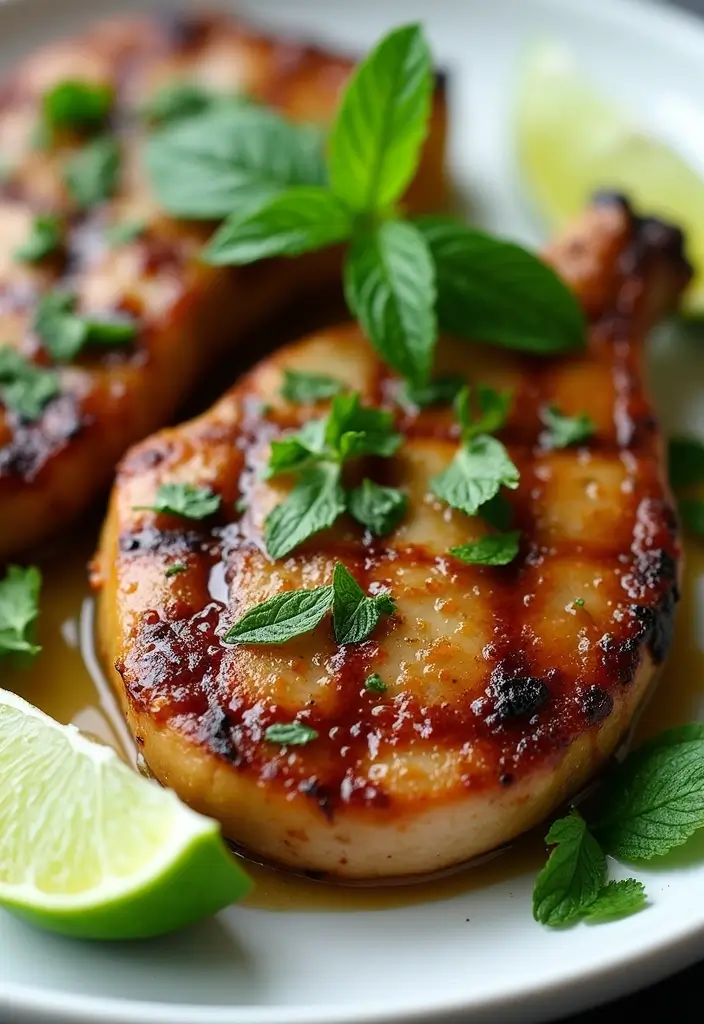 27 Pork Marinade Recipes for Perfect Seasoning - 20. Mint and Lime Marinade