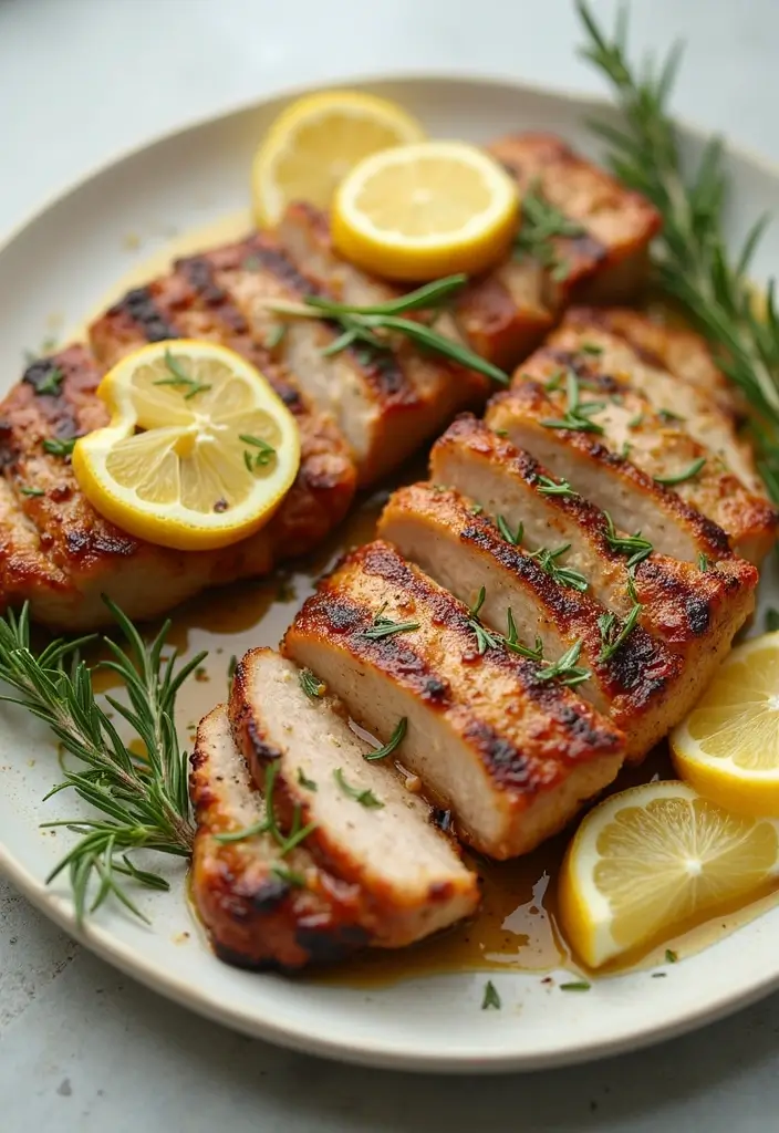 27 Pork Marinade Recipes for Perfect Seasoning - 8. Rosemary Lemon Marinade