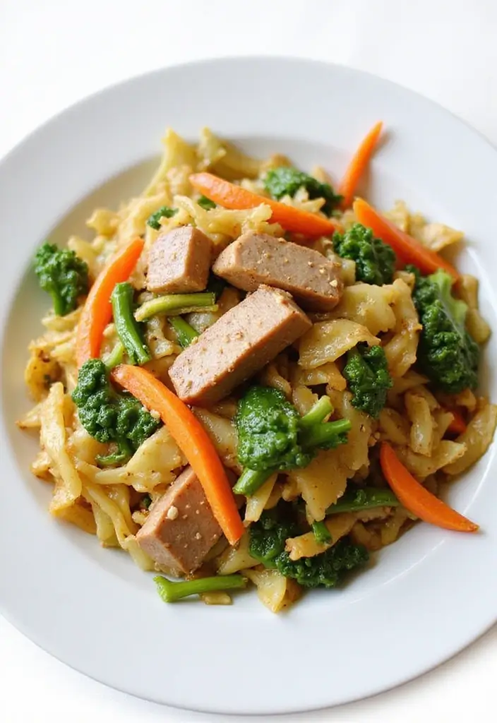 27 Pork Stir-Fry Recipes Ready in 30 Minutes - 12. Cabbage and Pork Stir-Fry