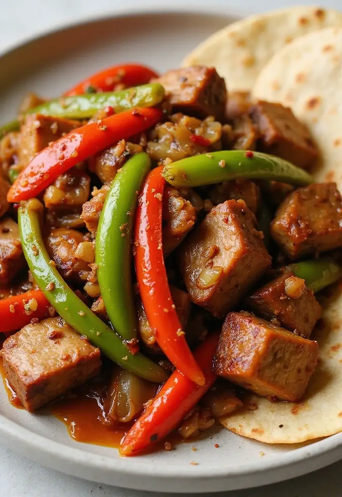 27 Pork Stir-Fry Recipes Ready in 30 Minutes - 15. Fajita Pork Stir-Fry