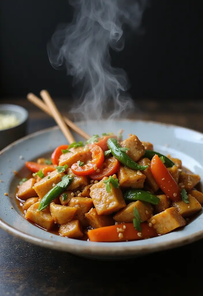 27 Pork Stir-Fry Recipes Ready in 30 Minutes - 2. Spicy Pork and Veggie Stir-Fry