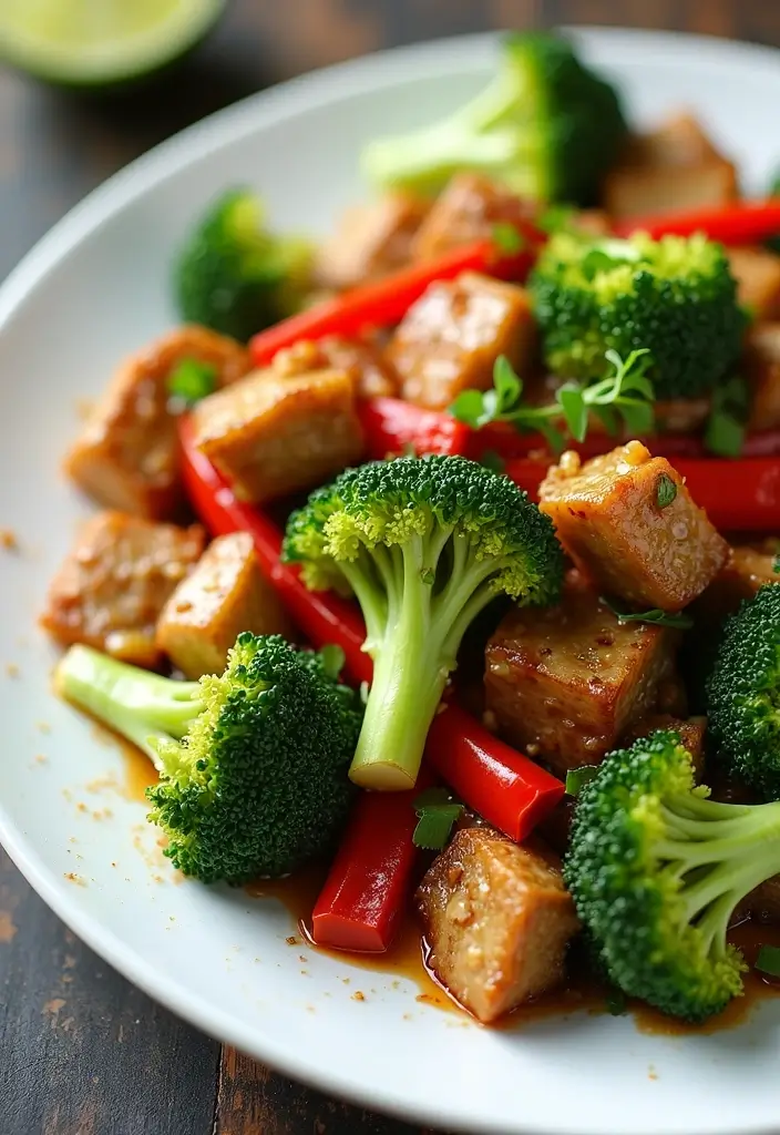 27 Pork Stir-Fry Recipes Ready in 30 Minutes - 4. Garlic Ginger Pork Stir-Fry