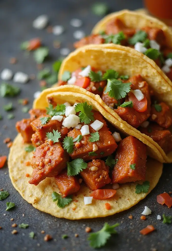 27 Pork Taco Recipes with Big Bold Flavor - 17. Spicy Sriracha Pork Tacos