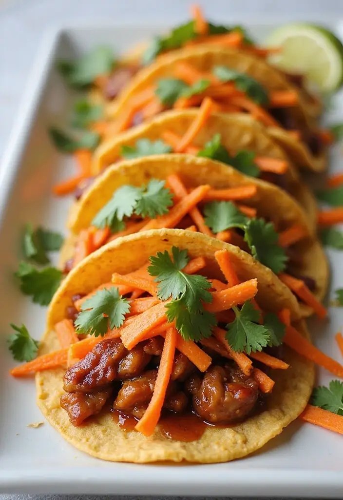 27 Pork Taco Recipes with Big Bold Flavor - 27. Orange Glazed Pork Tacos
