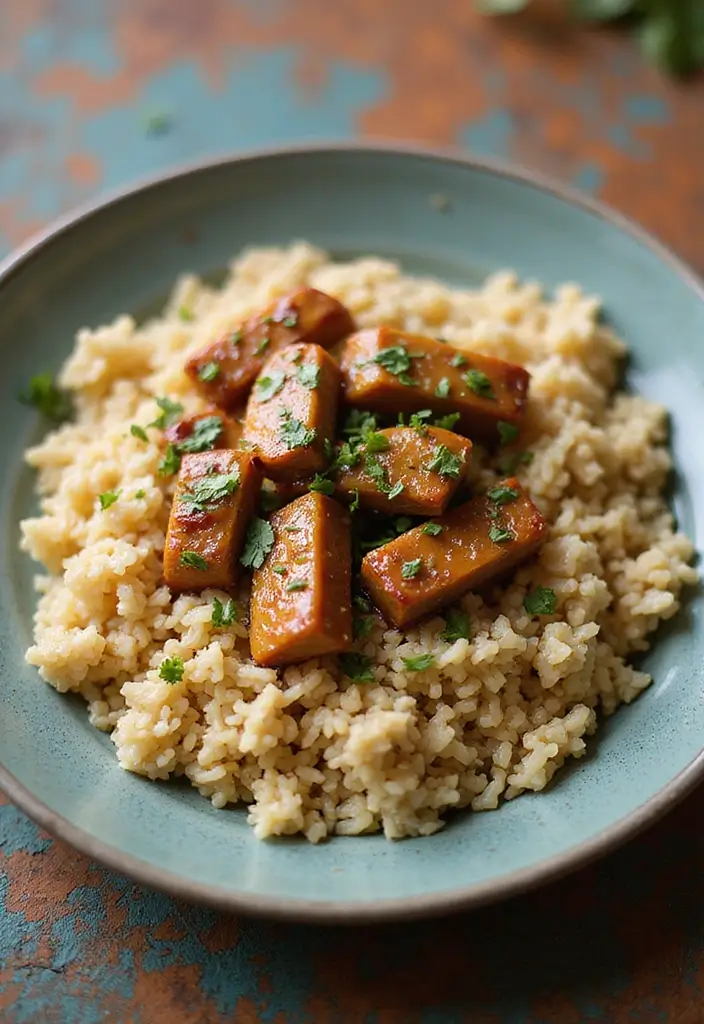 27 Pork and Rice Recipes for Simple Weeknight Meals - 18. Honey Mustard Pork and Rice