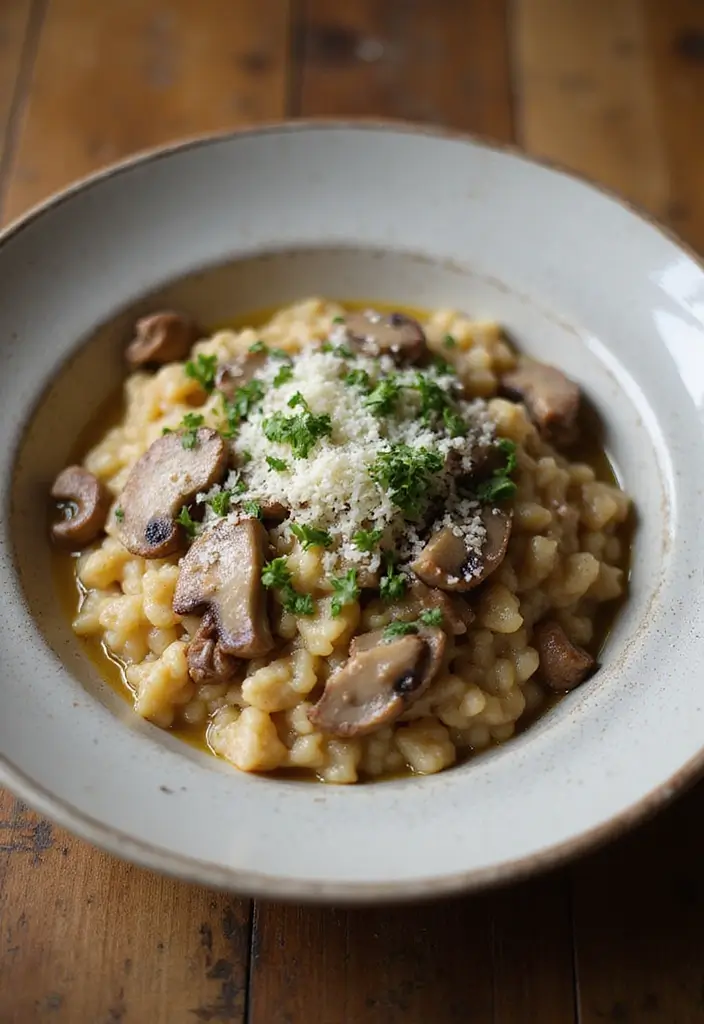 27 Pork and Rice Recipes for Simple Weeknight Meals - 6. Pork and Mushroom Risotto