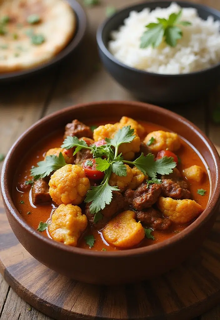 27 Spicy Beef Recipes That Bring the Heat - 17. Spicy Beef and Cauliflower Curry