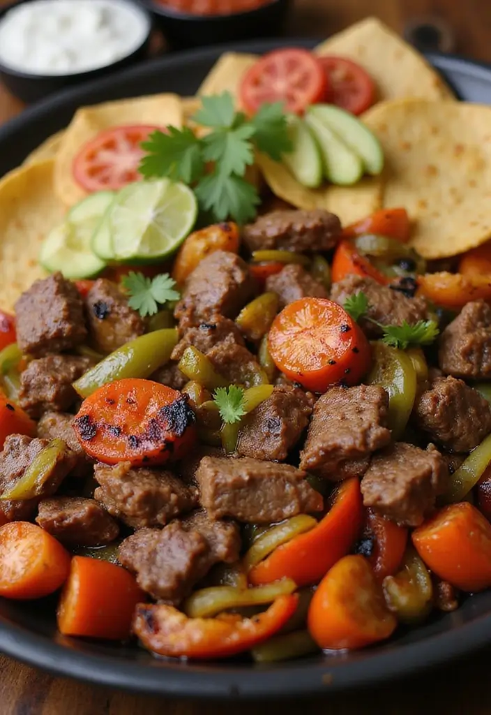 27 Spicy Beef Recipes That Bring the Heat - 23. Spicy Beef Fajitas