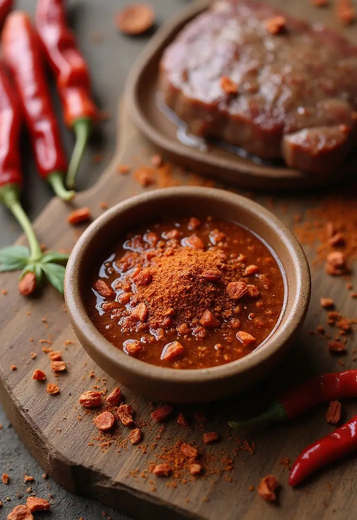 27 Steak Marinade Recipes That Transform Every Bite - 13. Red Pepper Flake Marinade