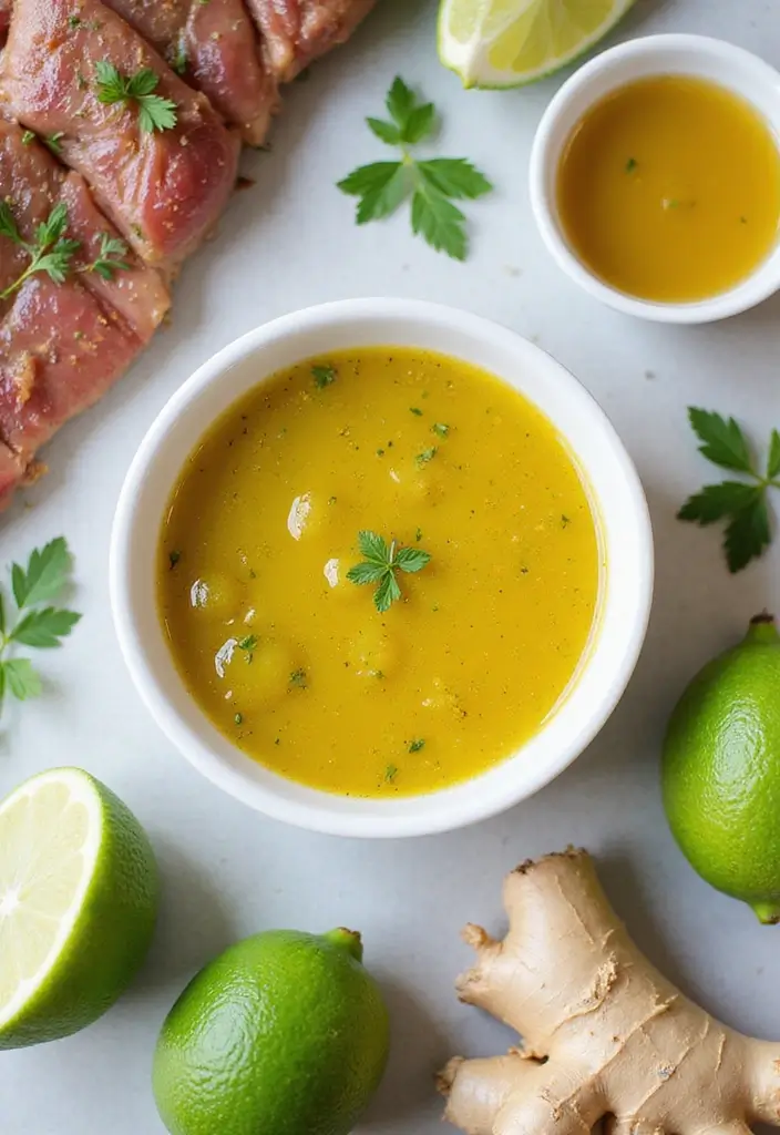 27 Steak Marinade Recipes That Transform Every Bite - 21. Ginger Lime Marinade