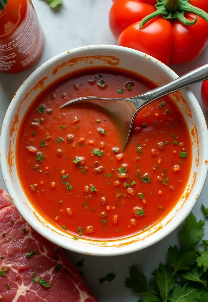 27 Steak Marinade Recipes That Transform Every Bite - 24. Spicy Sriracha Marinade