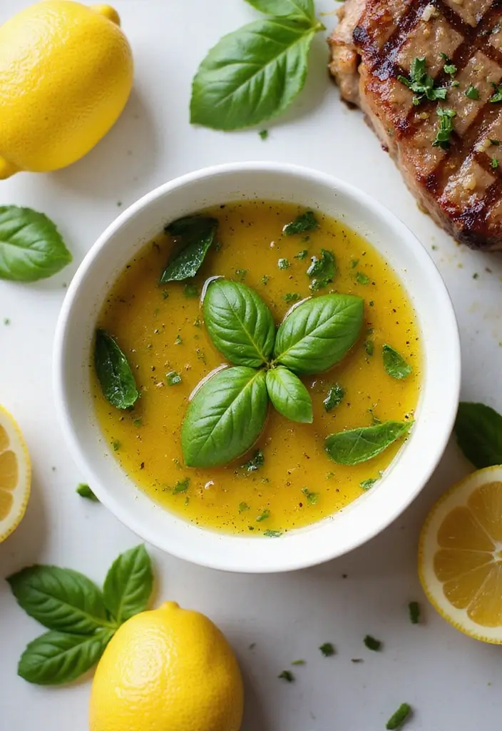 27 Steak Marinade Recipes That Transform Every Bite - 25. Lemon Basil Marinade