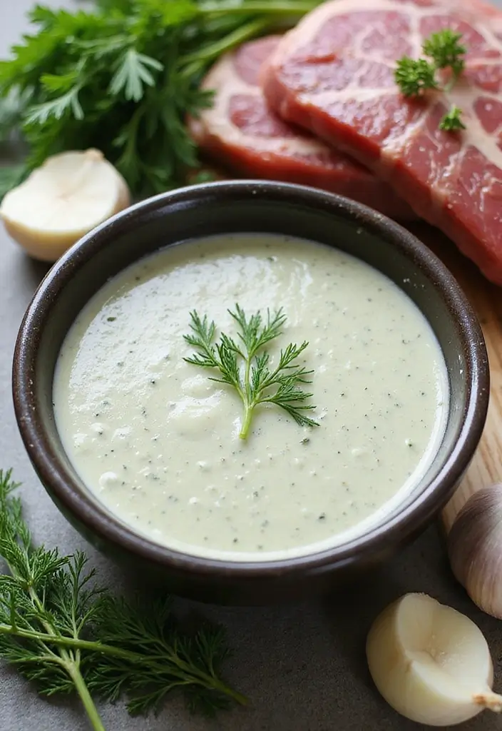 27 Steak Marinade Recipes That Transform Every Bite - 26. Creamy Dill Marinade